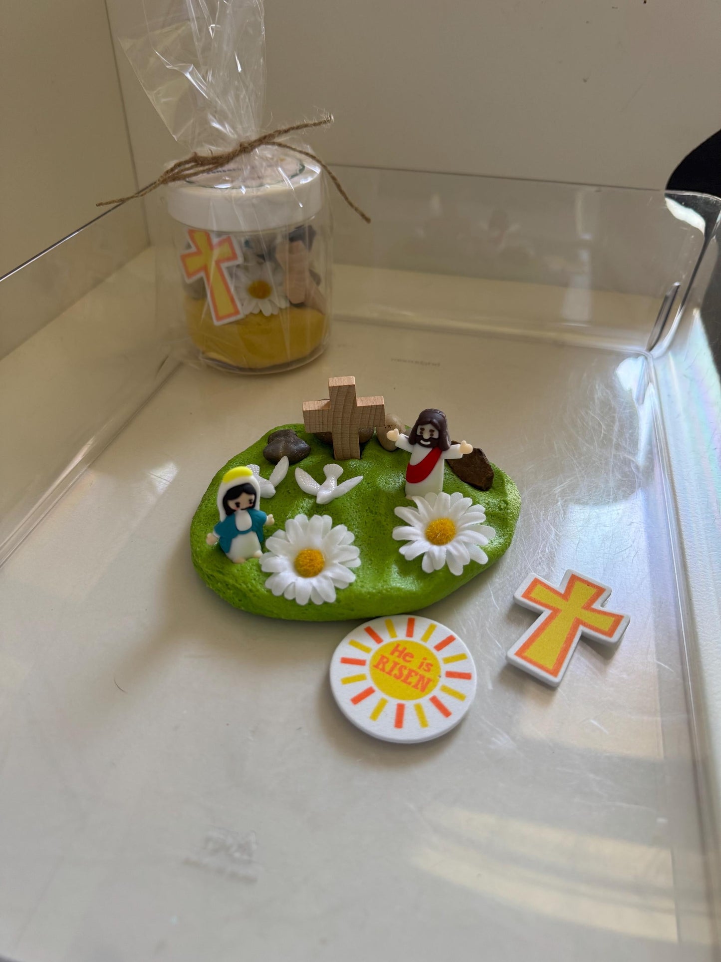 He is Risen! Sensory Play-Jar