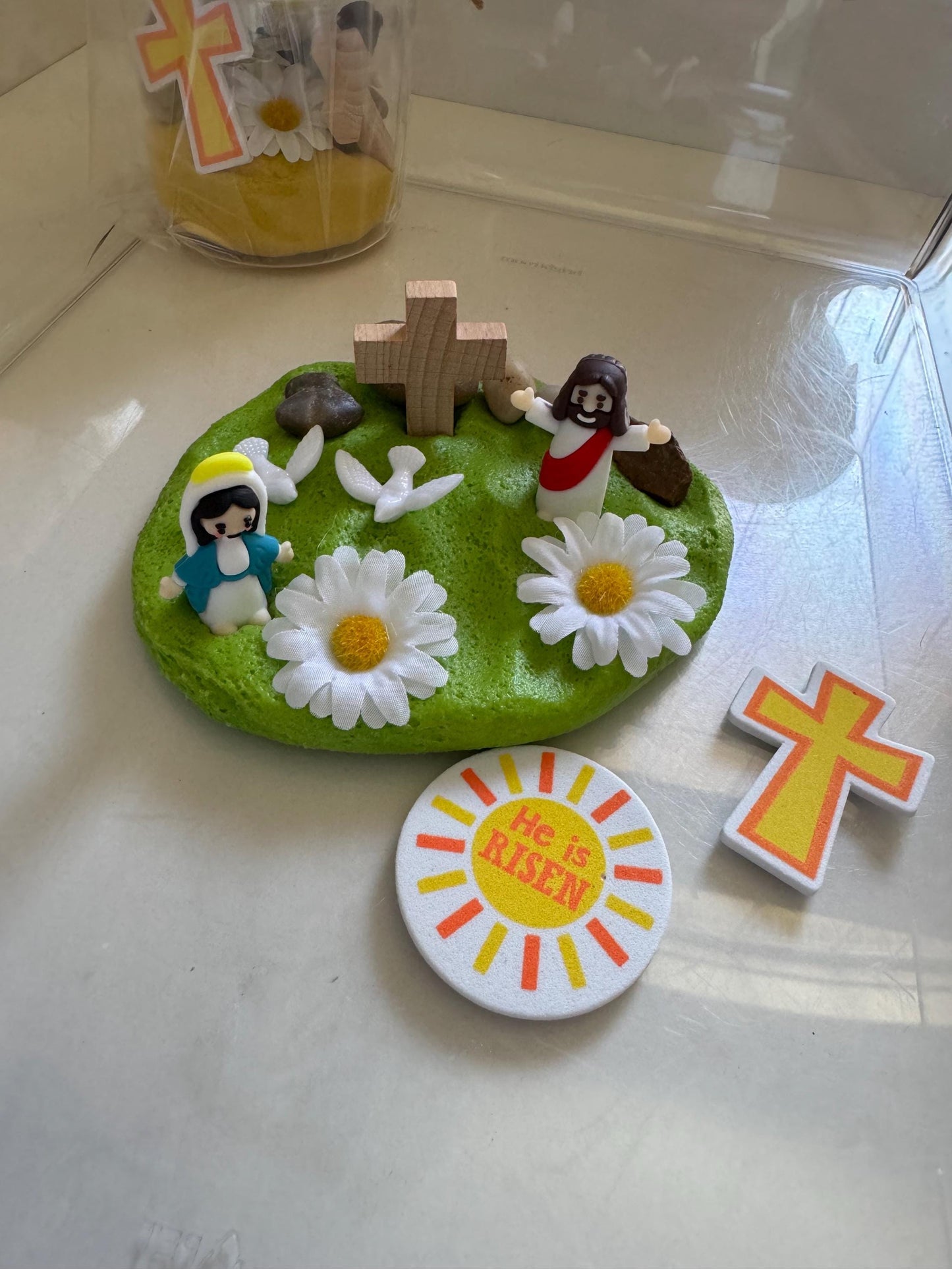 He is Risen! Sensory Play-Jar
